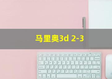 马里奥3d 2-3